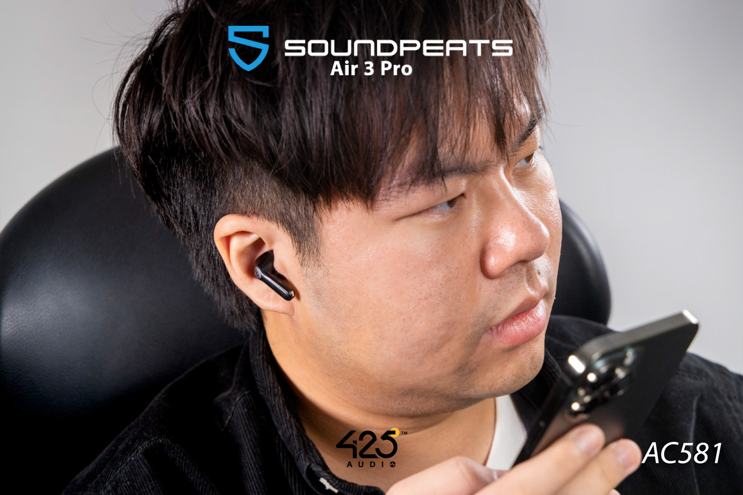 SoundPEATS Air 3 Pro,true wireless,หูฟังไร้สาย,inear,หูฟังบลูทูธ,สวมใส่สบาย,active noise cancellation,Transparency mode