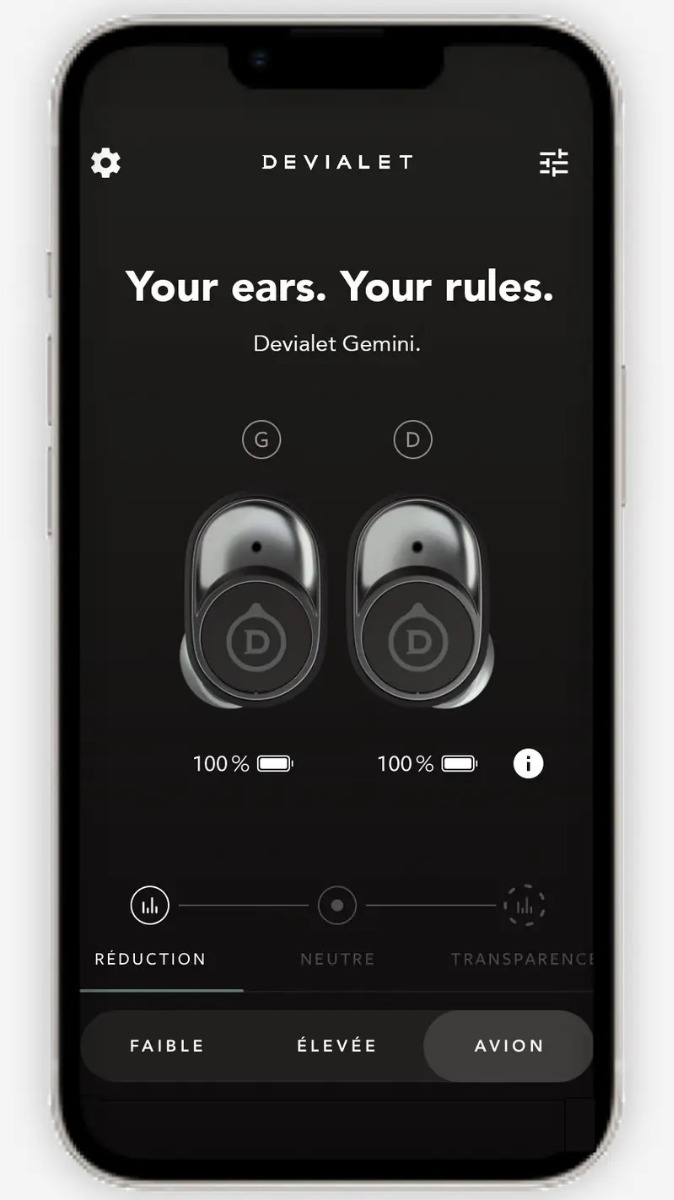 Devialet Gemini,True Wireless,หูฟังไร้สาย,หูฟังเสียงดี,earphone,หูฟังบลูทูธ,Qualcomm aptX,active noise cancellation