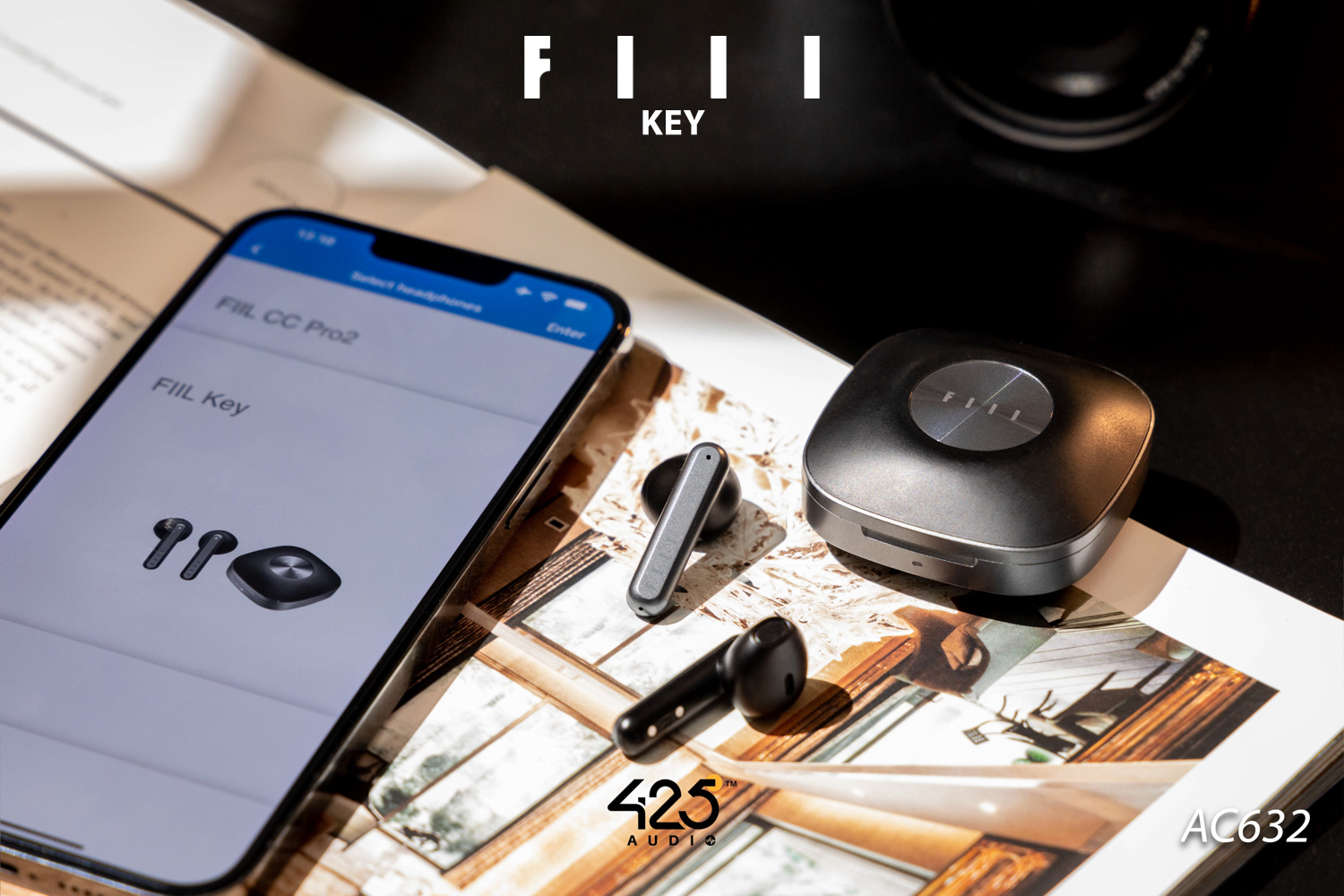FIIL KEY,True Wireless,หูฟังไร้สาย,หูฟังบลูทูธ,หูฟัง earbuds,bluetooth 5.3,dual mic,หูฟังไมค์ดี