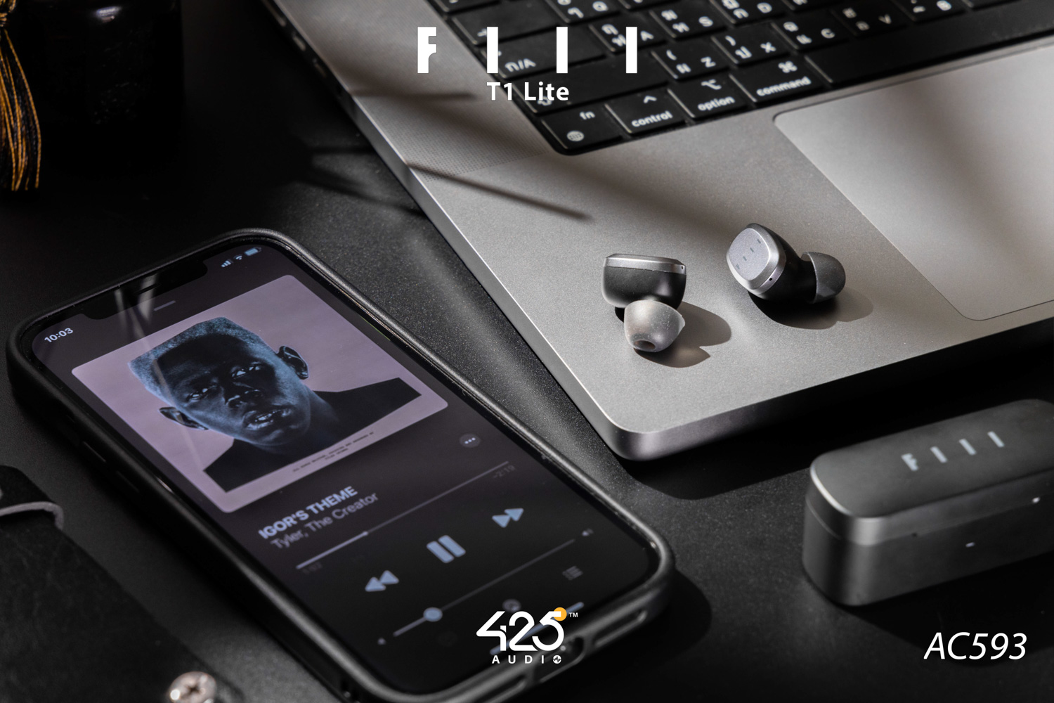 FIIL T1 Lite,True Wireless,หูฟังไร้สาย,หูฟังบลูทูธ,หูฟัง in-ear,bluetooth 5.2,dual mic,หูฟังเสียงดี
