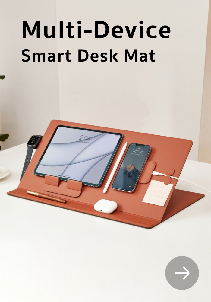 Multi-Device Smart Desk Mat