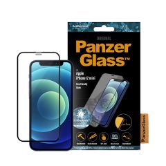 PanzerGlass Case Friendly ( ฟิล์มกระจก iPhone 12 Mini แบบเต็มจอขอบโค้ง )