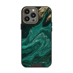 Burga Elite Gold เคส iPhone 13 Pro Max - Emerald Pool