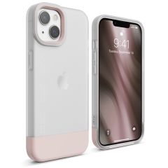 Elago Glide Case เคส iPhone 13 - Transparent/Lovely Pink