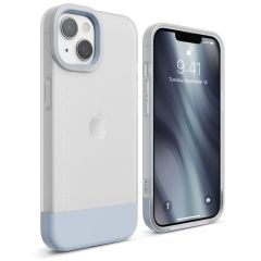 Elago Glide Case เคส iPhone 13 - Transparent/Light Blue