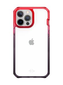ITSKINS Supreme Prism เคส iPhone 13 Pro Max / ​iPhone 12 Pro Max - Coral and Black