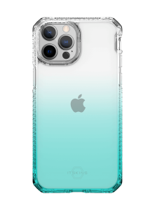 ITSKINS Hybrid Ombre เคส iPhone 13 Pro Max / 12 Pro Max - Teal