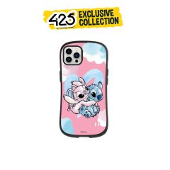 iFace First Class Disney Stitch Collection Ohana Means Family เคส iPhone 13 Pro - Stitch & Angel