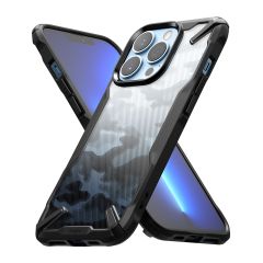 Ringke FusionX Design เคส iPhone 13 Pro - Camo Black