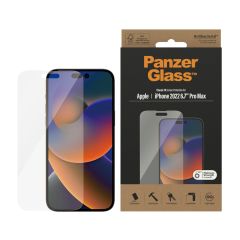 PanzerGlass Classic Fit ฟิล์มกระจกนิรภัย iPhone 14 Pro Max