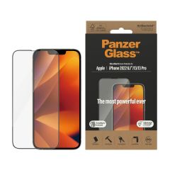 PanzerGlass Ultra Wide Fit with Applicator - ฟิล์มกระจกนิรภัย iPhone 14 / iPhone 13 / 13 Pro แบบเต็มจอ