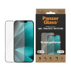 PanzerGlass Ultra Wide Fit with Applicator - ฟิล์มกระจกนิรภัย iPhone 14 Plus / iPhone 13 Pro Max แบบเต็มจอ