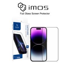imos Sapphire Screen Protector - ฟิล์มกระจกกันรอย iPhone 14 Pro Max แบบเต็มจอ