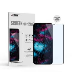 Zeelot Steel Wire Anti-Blueray Pureglass ( ฟิล์มกระจก iPhone 12 Pro Max แบบเต็มจอขอบโค้ง )