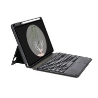 Case Keyboard iPad Wireless Magnetic Folio Case with Keyboard iPad Touchpad TH/ENG - iPad Pro 11 ( 2022/2021/2020/2018 ) / iPad Air 4 / 5 ( 2022/2020 ) - Black