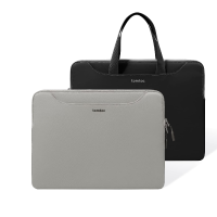 Tomtoc TheHer A21 TwoTone Handbag กระเป๋าถือสำหรับ MacBook Pro 14 M2 / M1 (2021) / MacBook Pro 13 M2 / M1 (2022-2019) / MacBook Air 13 M2 / M1 (2022-2019) - Gray