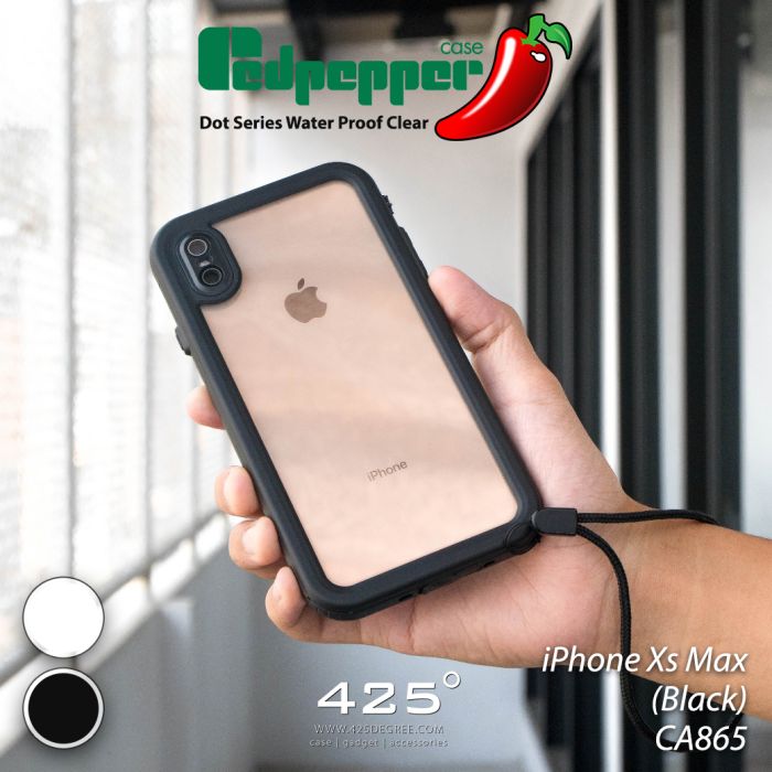 Redpepper Dot Series Water Proof Clear ( เคส Iphone Xs Max ) รีวิวชัด  คัดของดี สั่งง่าย ส่งไว ได้ของชัวร์