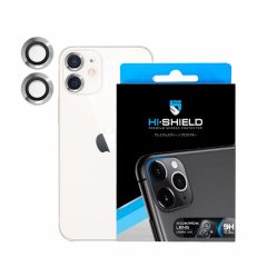 Hishield Aluminium Lens iPhone 12 Mini ( กระจกกันรอยเลนส์กล้อง iPhone 12 Mini )-White