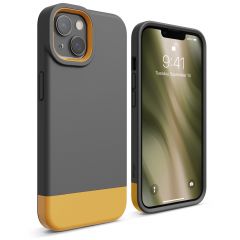 Elago Glide Case เคส iPhone 13 - Dark Grey/Yellow