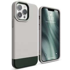 Elago Glide Case เคส iPhone 13 Pro - Stone/Dark Green