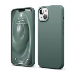 Elago Soft Silicone Case เคส iPhone 13 - Midnight Green