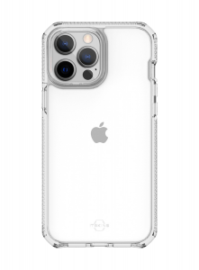 ITSKINS Supreme Clear เคส iPhone 13 Pro Max / ​iPhone 12 Pro Max - White and Transparent