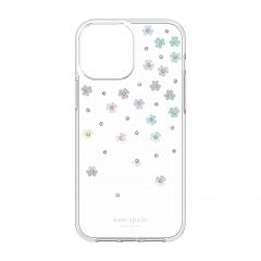 Kate Spade Protective Hardshell เคส iPhone 13 Pro - Scattered Flowers/Iridescent