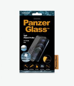 PanzerGlass Case Friendly Anti Glare Black ( ฟิล์มกระจก iPhone 12 Pro Max แบบเต็มจอขอบโค้ง )