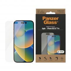 PanzerGlass Classic Fit ฟิล์มกระจกนิรภัย iPhone 14 Pro
