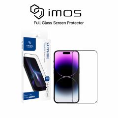 imos Sapphire Screen Protector - ฟิล์มกระจกกันรอย iPhone 14 Pro แบบเต็มจอ