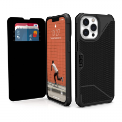UAG Metropolis Wallet Kevlar เคส iPhone 13 Pro - Black