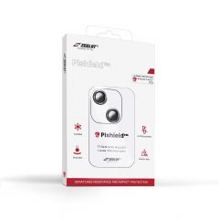 Zeelot Lens Protector (กระจกกันเลนส์กล้อง iPhone 13 /iPhone 13 Mini) - Silver
