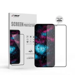 ZEELOT iPhone 12 Pro Max Steel Wire Anti-Glare Matte Tempered Glass ( ฟิล์มกระจก iPhone 12 Pro Max แบบเต็มจอขอบโค้ง )