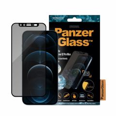PanzerGlass iPhone 12 Pro Max Case Friendly Privacy with CamSlider ( ฟิล์มกระจก iPhone 12 Pro Max แบบเต็มจอขอบโค้ง )