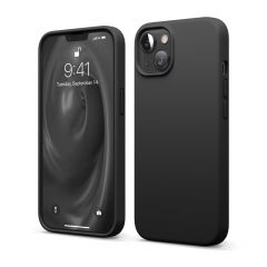 Elago Soft Silicone Case เคส iPhone 13 - Black