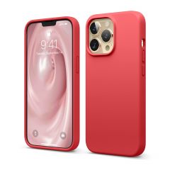 Elago Soft Silicone Case เคส iPhone 13 Pro - Red