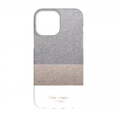 Kate Spade Protective Hardshell เคส iPhone 13 Pro Max - Glitter Block White