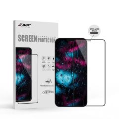 Zeelot Entire View Steel Wire HD Clear Pureglass ( ฟิล์มกระจก iPhone 12 Pro Max แบบเต็มจอขอบโค้ง )
