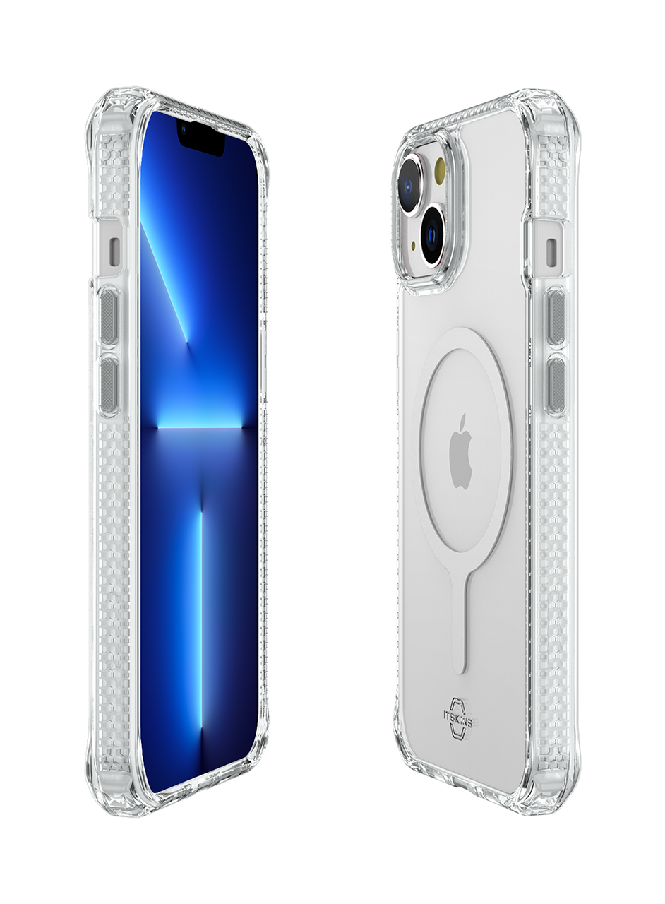 Itskins Supreme Spark MagSafe Case for Apple iPhone 14 - Clear