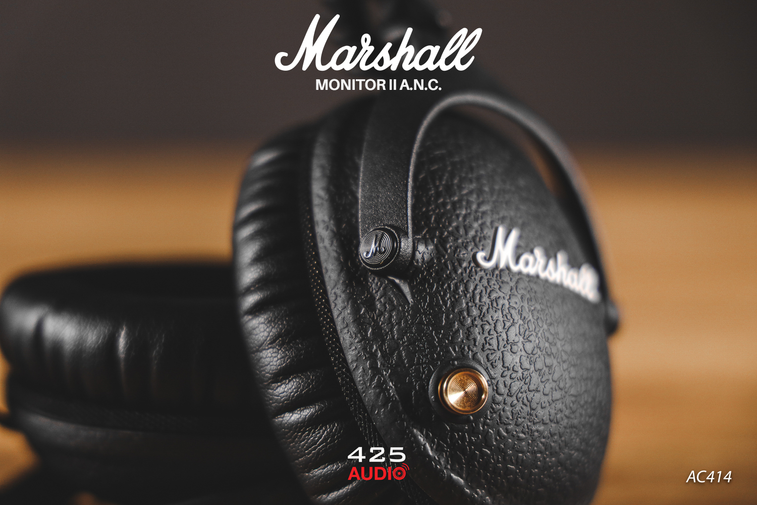 marshall,marshall monitor II,active noise cancelling,หูฟังไร้สาย,ครอบหู,โหมดดูดเสียง,bluetooth 5.0,ฟังเพลง,ดูหนัง,กระเป๋าแคนวาส,wireless headphone