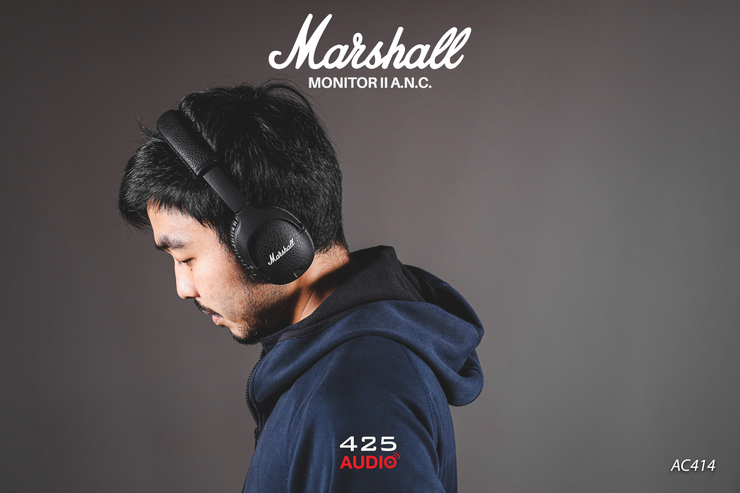 marshall,marshall monitor II,active noise cancelling,หูฟังไร้สาย,ครอบหู,โหมดดูดเสียง,bluetooth 5.0,ฟังเพลง,ดูหนัง,กระเป๋าแคนวาส,wireless headphone