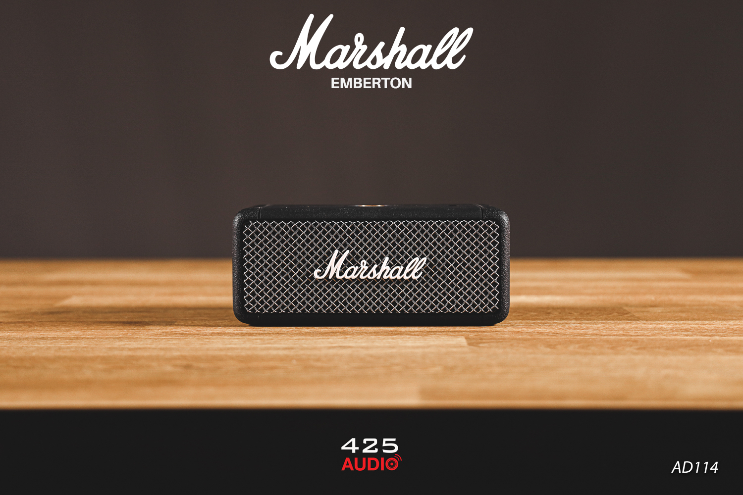 Marshall EMBERTON,emberton,marshall emberton,ลำโพง marshall,Bluetooth Speaker,ลำโพงกันน้ำ,ลำโพงพกพา,ลำโพงบลูทูธ